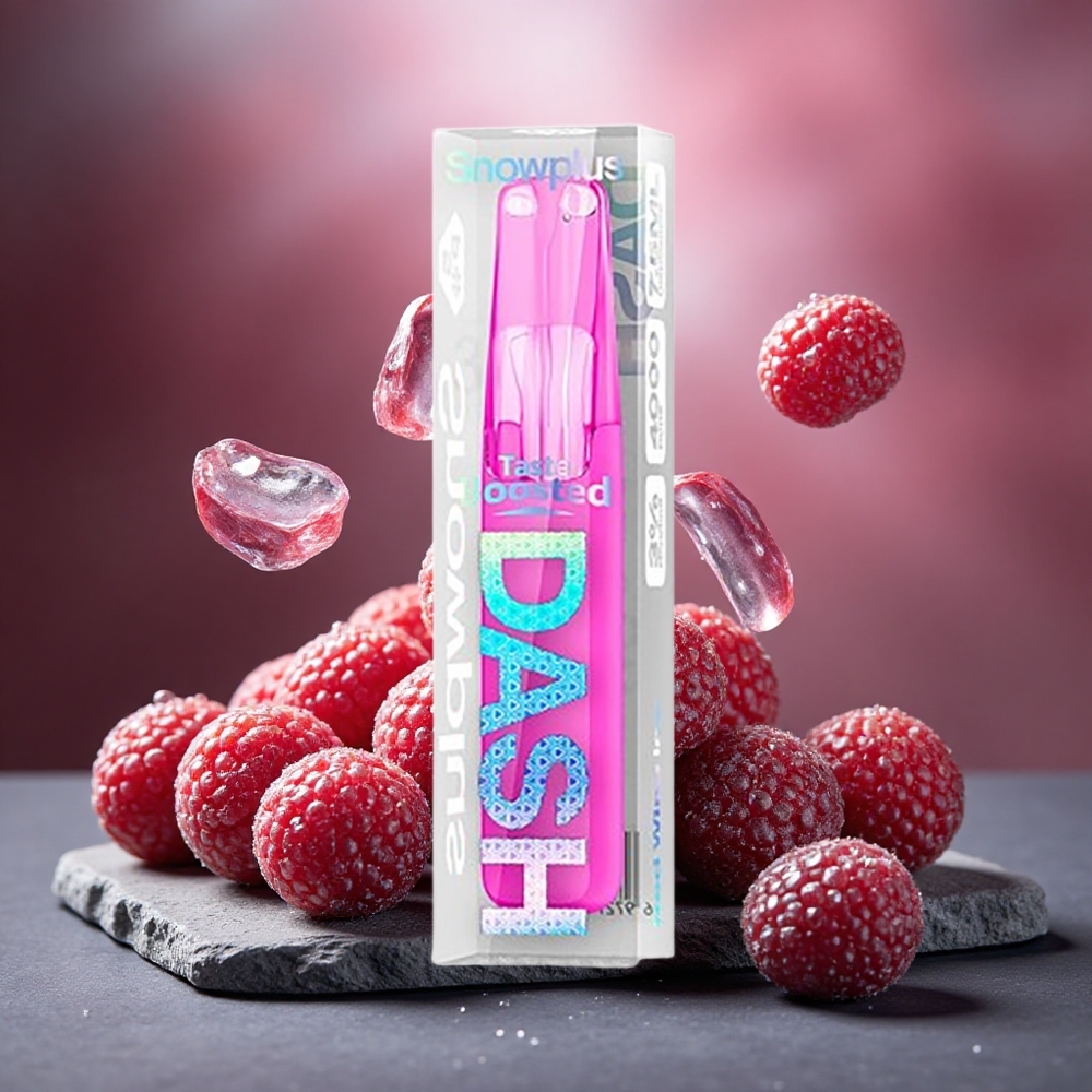 Snowplus Dash 4000 Puffs Disposable Device Red Wine Ice Ceramic 3%,5% Nicotine