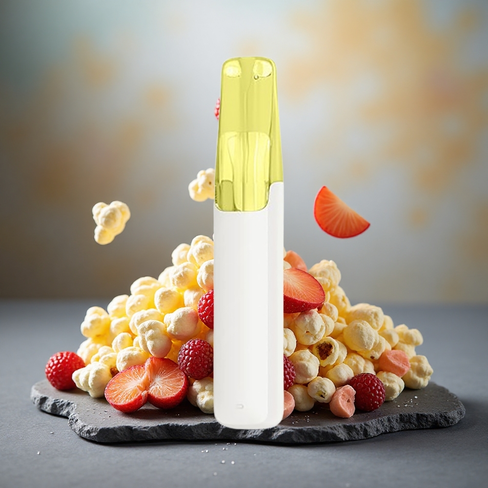 Snowplus Dash 4000 Puffs Disposable Device Vanilla Popcorn Ceramic 3%,5% Nicotine