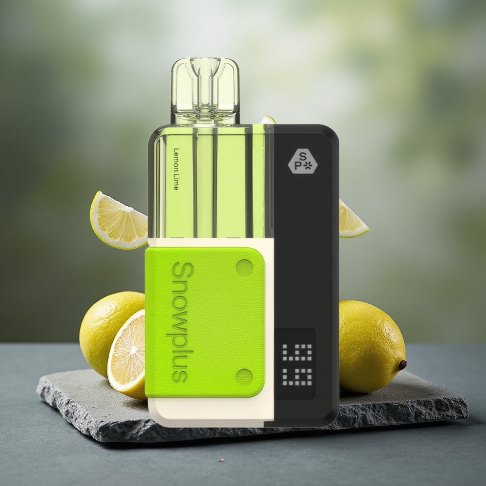 Snowplus Swift 15000 Puffs Pod Kit Lemon Lime Dual Mesh Atomizer 2+10ml Refillable