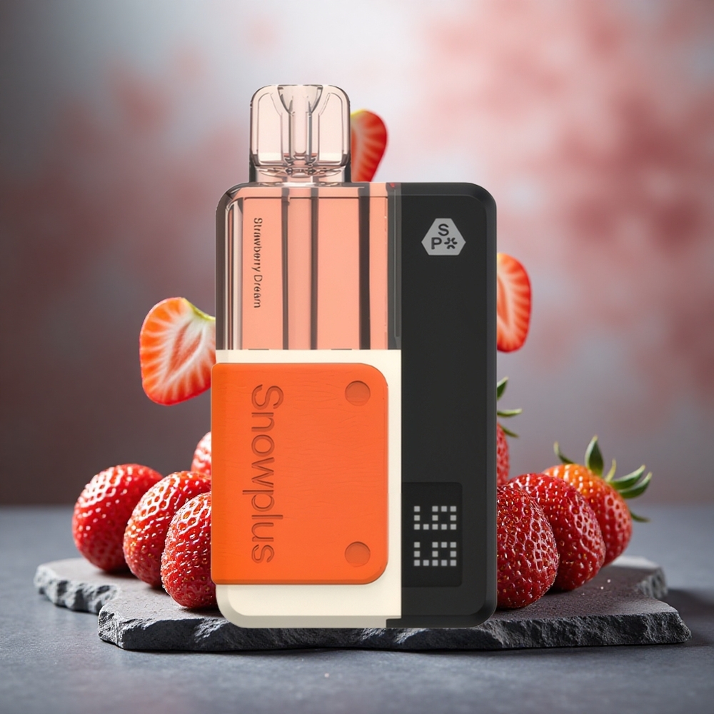 Snowplus Swift 15000 Puffs Pod Kit Strawberry Dream Dual Mesh Atomizer 2+10ml Refillable