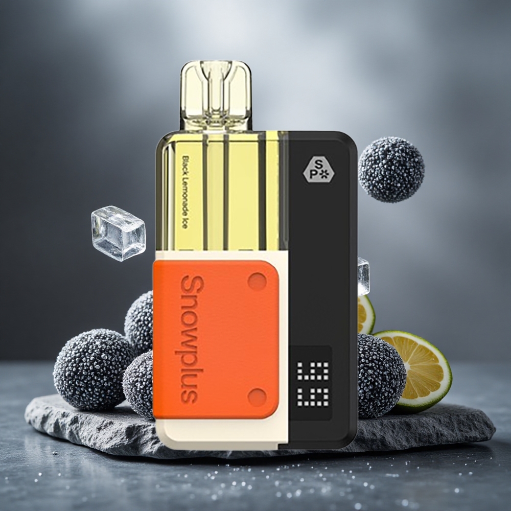 Snowplus Swift 5000 Puffs Dual Mesh Atomizer Pod Kit Black Lemonade Ice