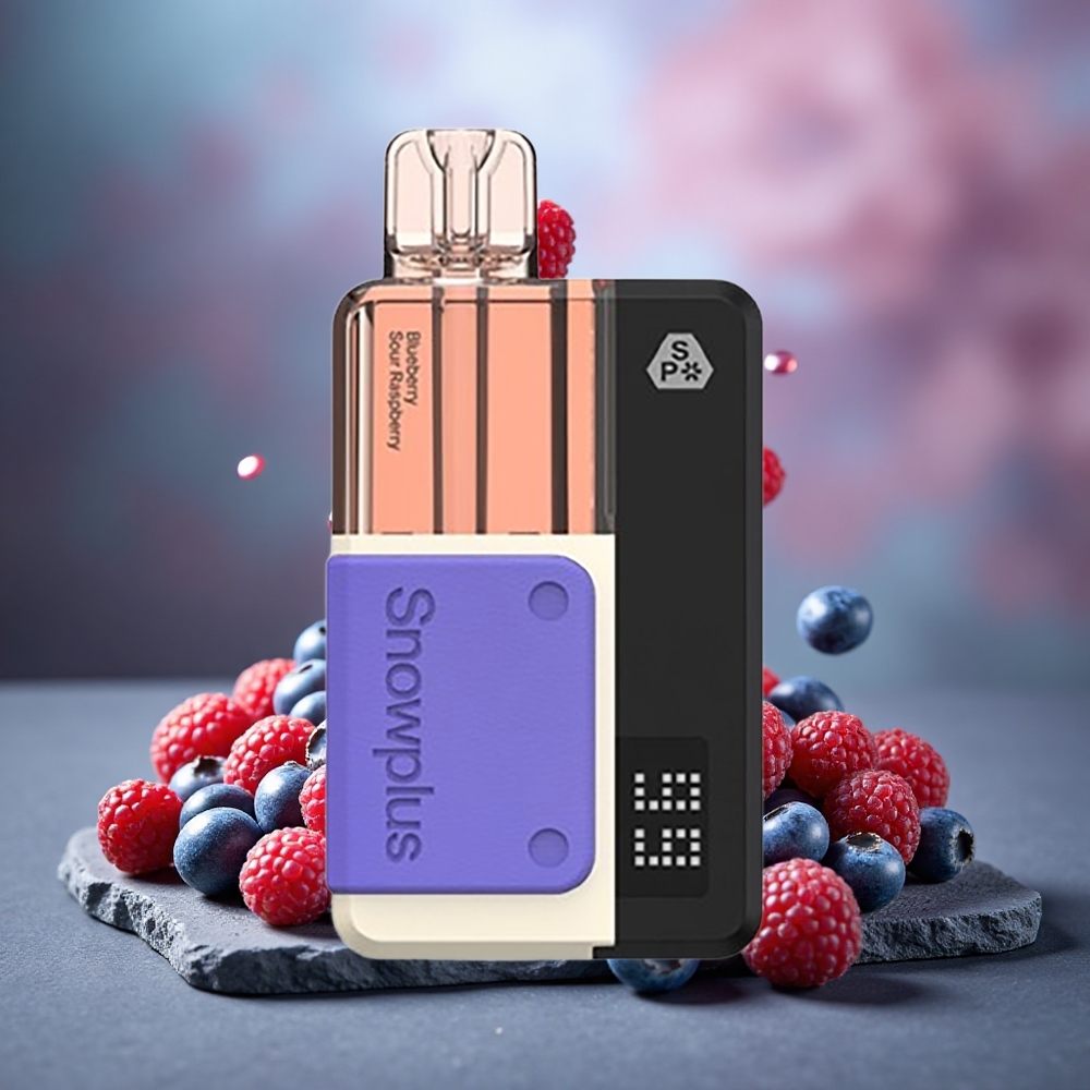 Snowplus Swift 5000 Puffs Dual Mesh Atomizer Prefilled Pod Kit Blueberry Sour Raspberry