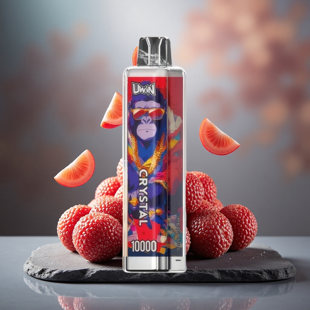 Uwin Crystal 10000 Puffs Disposable Vape Red Bull RGB Lights