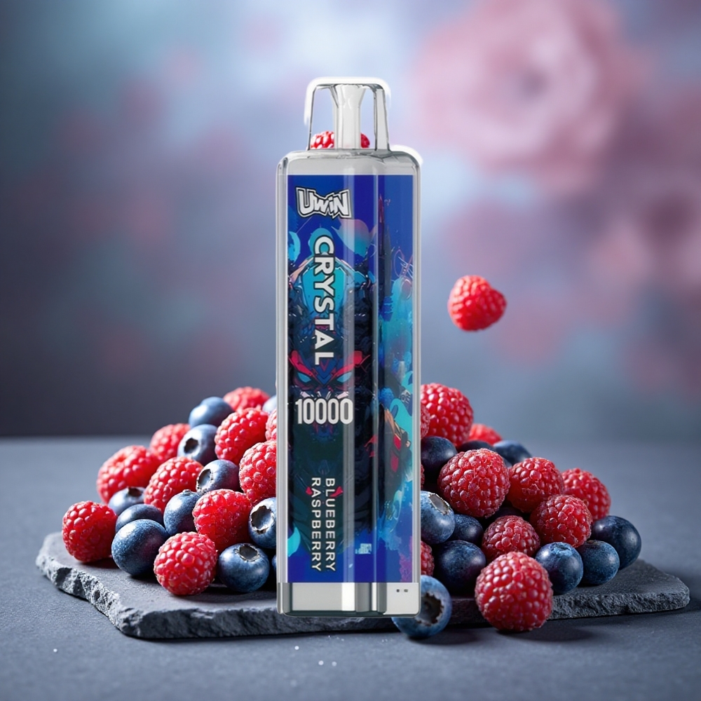 Uwin Crystal 10000 Puffs RGB Disposable Vape Blueberry Raspberry