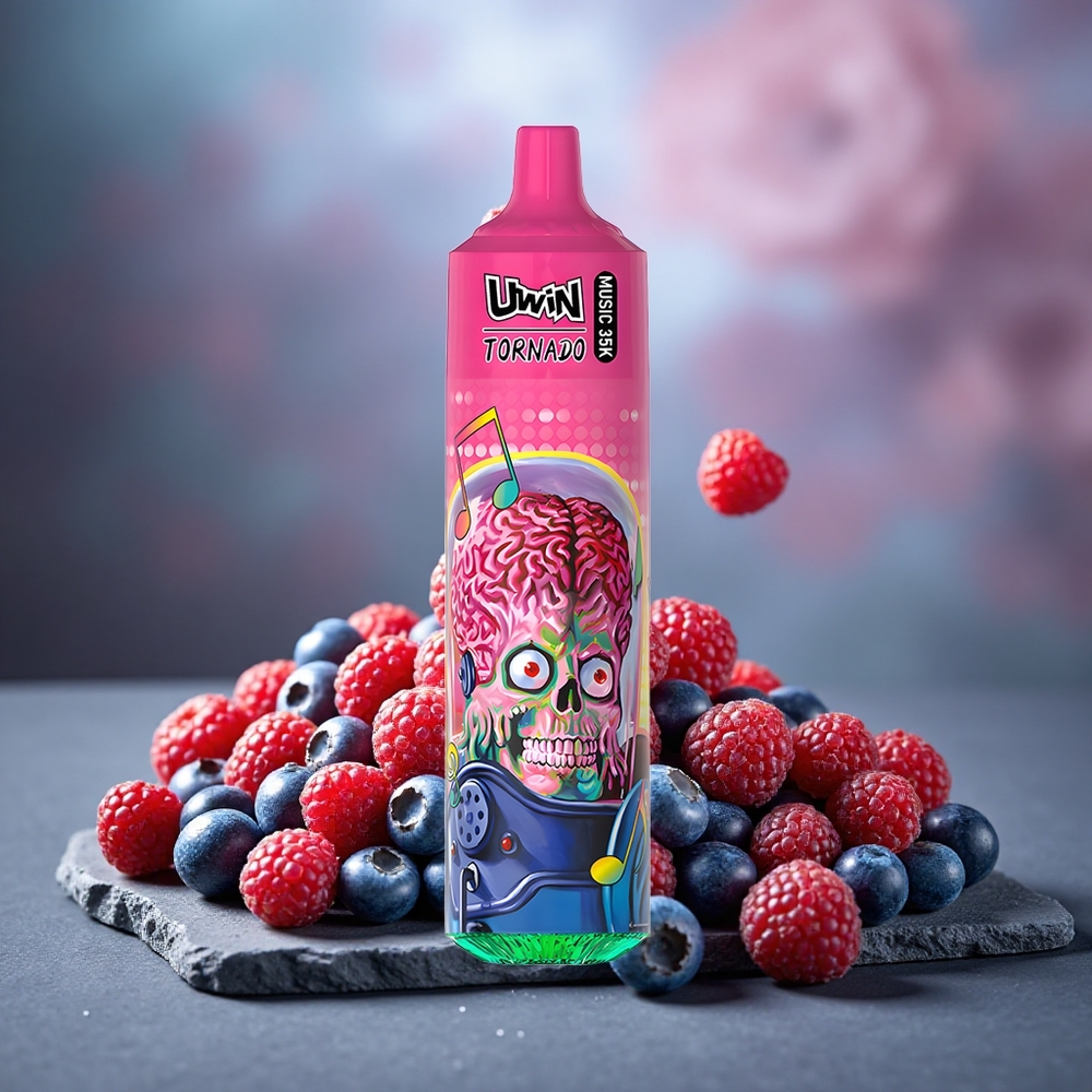 Uwin Tornado 35K Mesh Blueberry Raspberry Type-C Disposable Vape