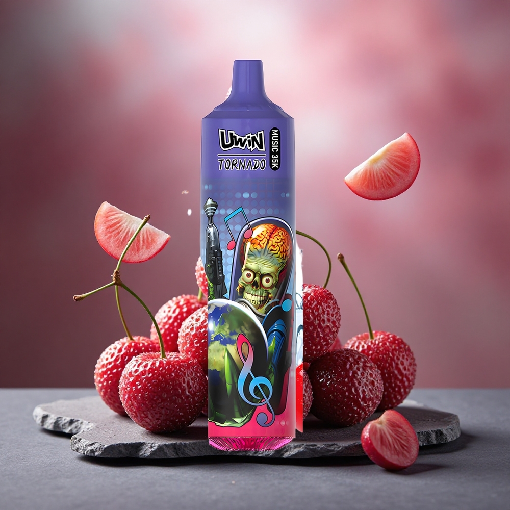 Uwin Tornado 35K Music Disposable Vape Cherry Cola 600mAh Type-C