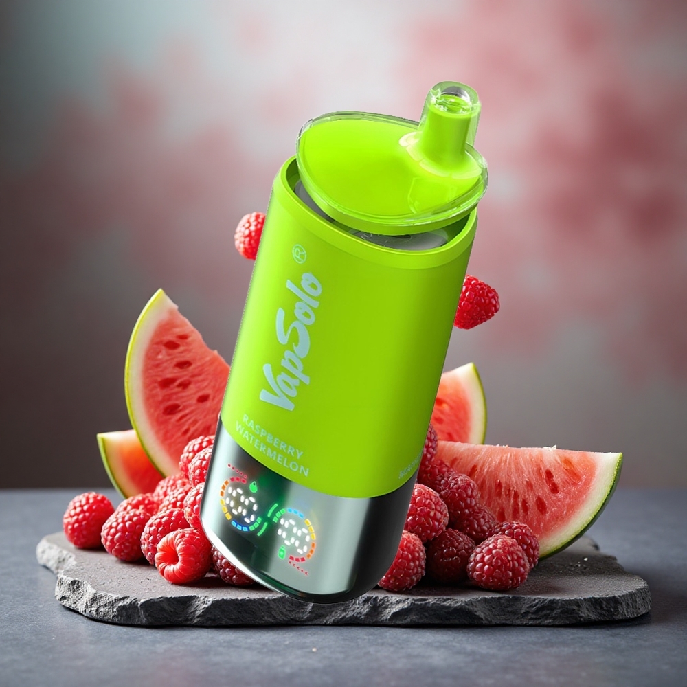 Vapsolo Triple 30000 Puffs 40ml E-Liquid Disposable Vape Raspberry Watermelon