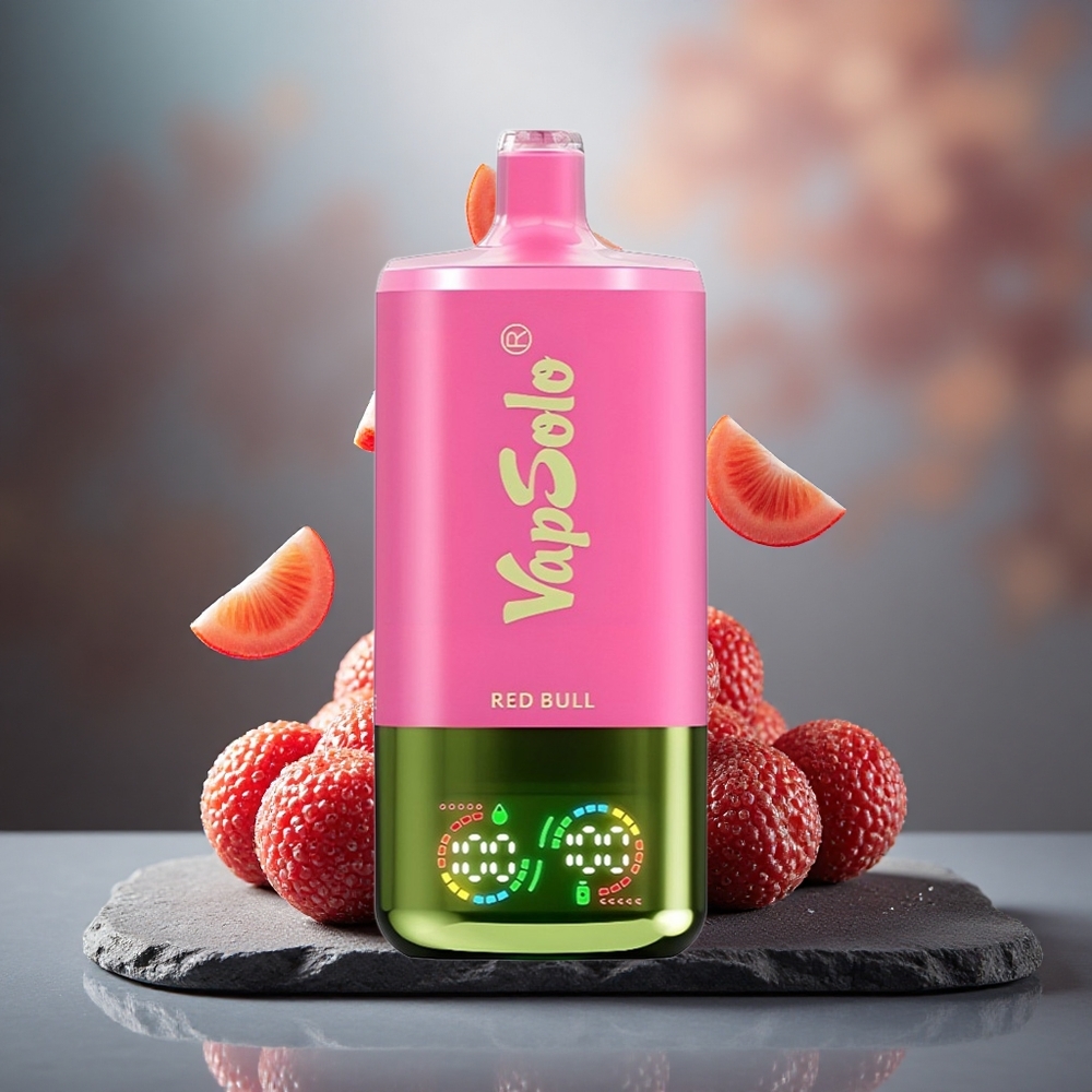Vapsolo Triple 30000 Puffs 40ml E-Liquid Disposable Vape Red Bull