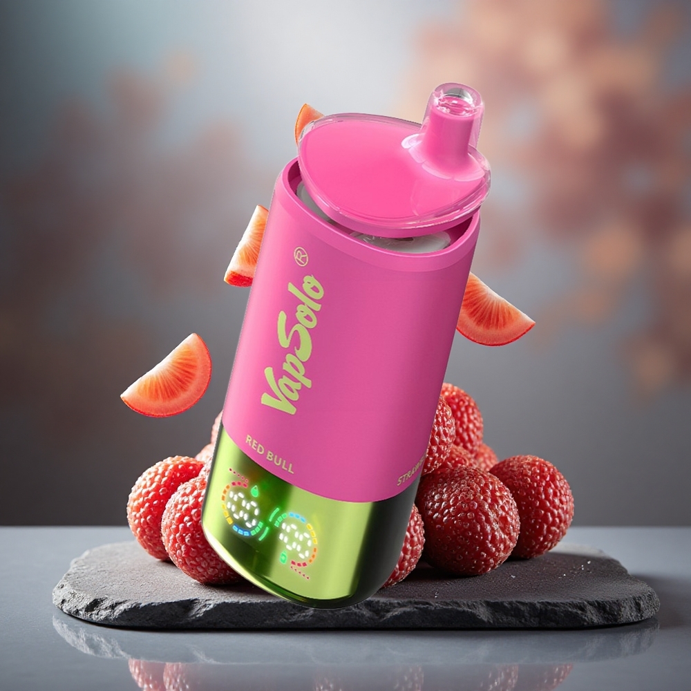 Vapsolo Triple 30000 Puffs 40ml E-Liquid Disposable Vape Red Bull
