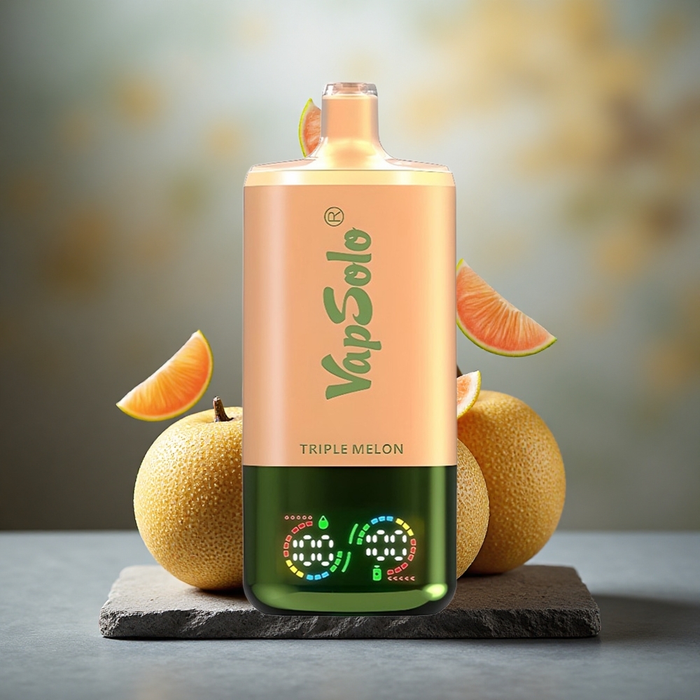 Vapsolo Triple 30000 Puffs Disposable Vape Triple Melon 40ml E-Liquid Type-C