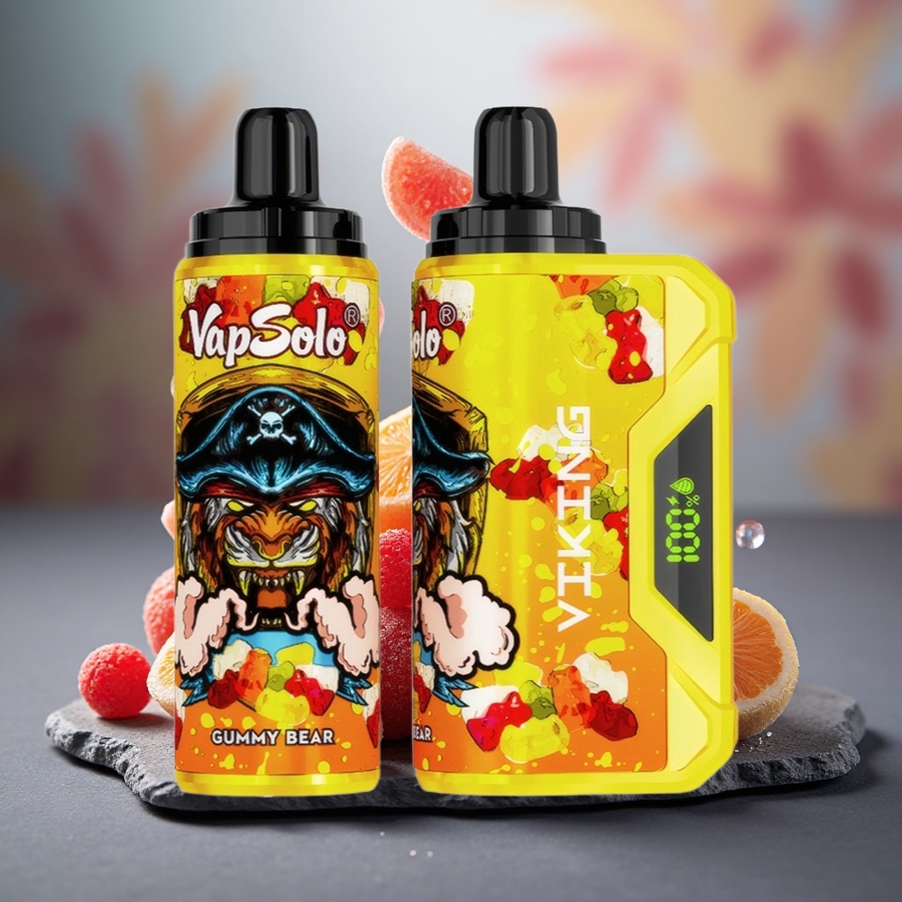 VapSolo VIKING 12000 Puffs 22ml E-Liquid Disposable Vape Gummy Bear