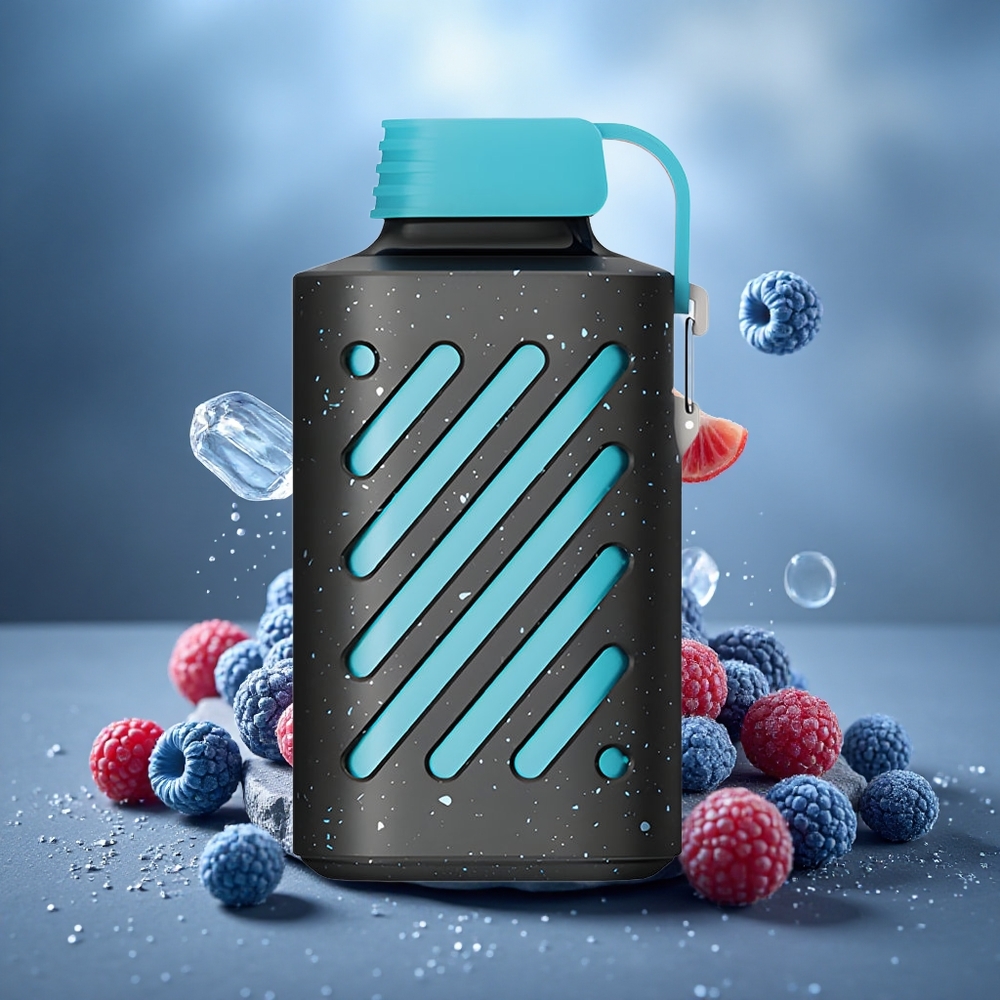 VOZOL GEAR 10000 Disposable Vape Blue Razz Ice 20ml E-Liquid Capacity Mesh Coil
