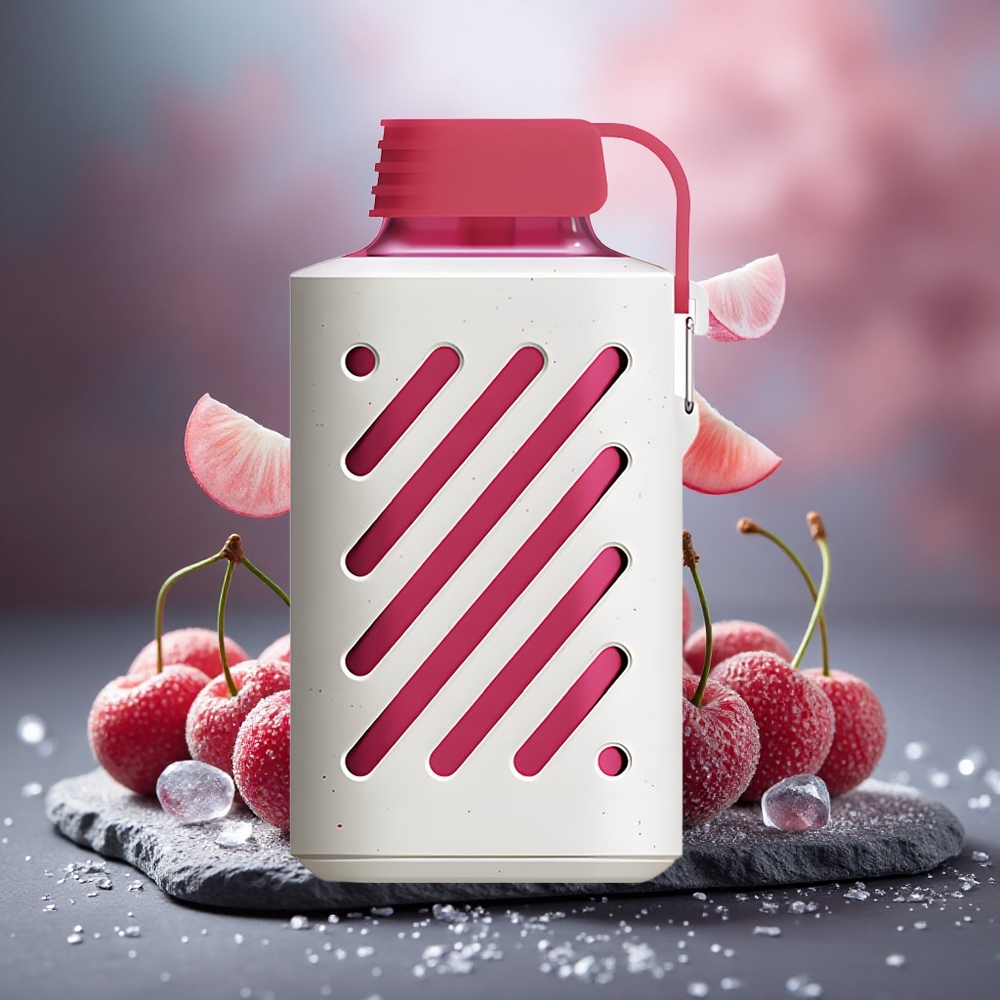VOZOL GEAR 10000 Disposable Vape Cherry Ice 20ml E-Liquid Capacity VAMT Mesh