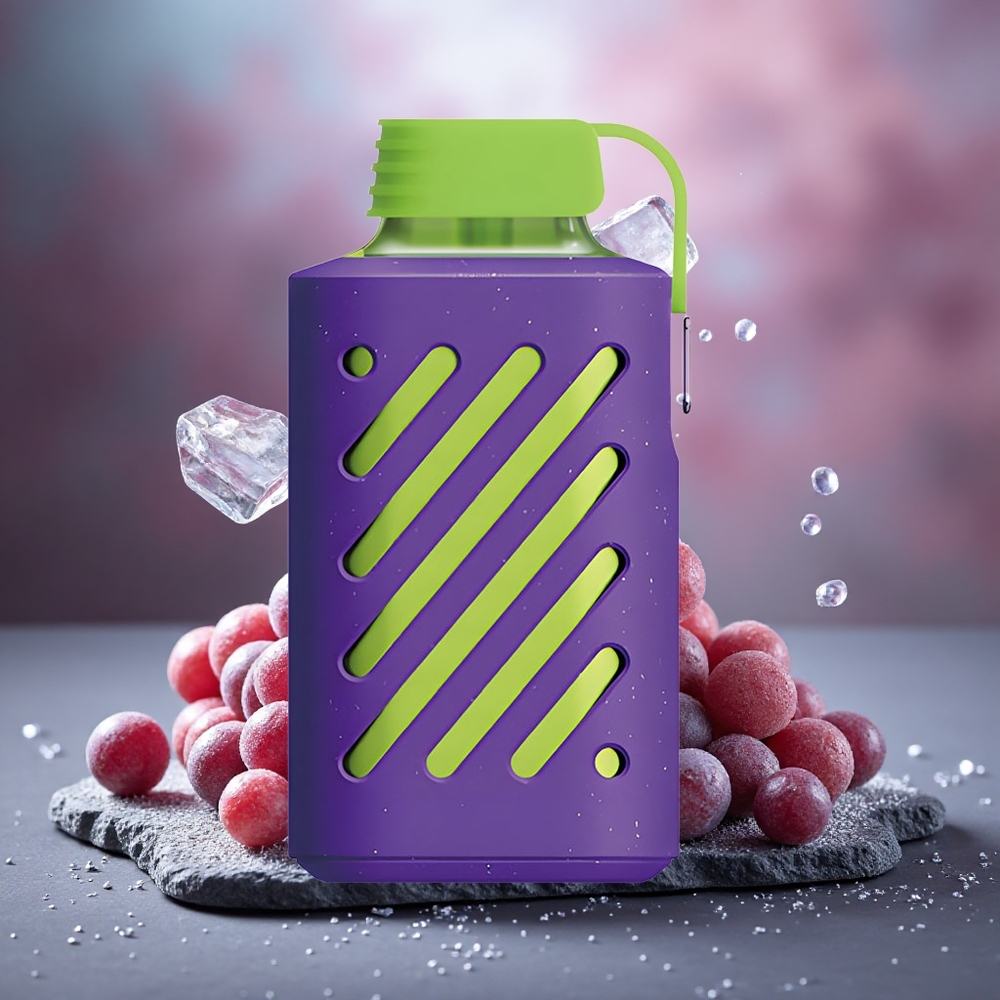 VOZOL GEAR 10000 Disposable Vape Grape Ice 20ml E-Liquid Capacity Mesh Coil