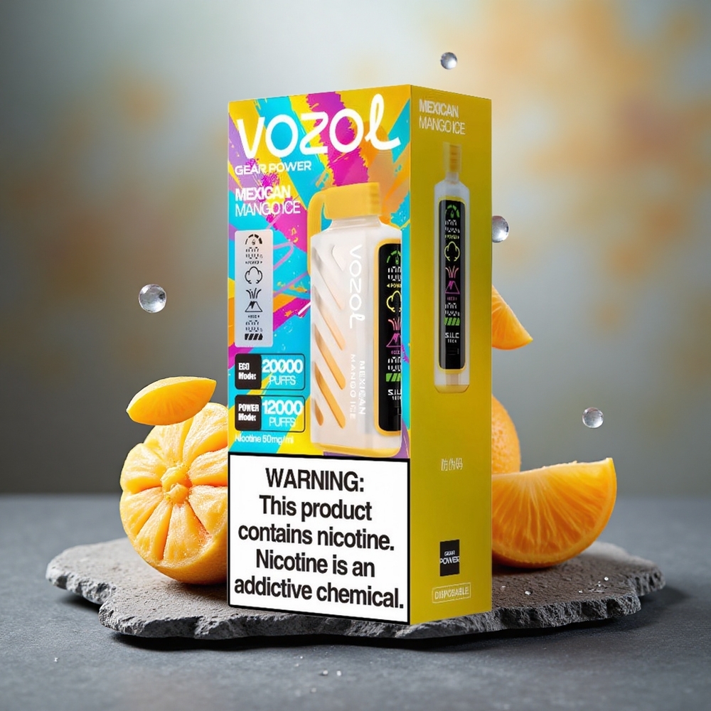 VOZOL Gear Power 20000 Puffs Dual Mesh Disposable Vape Mexican Mango Ice