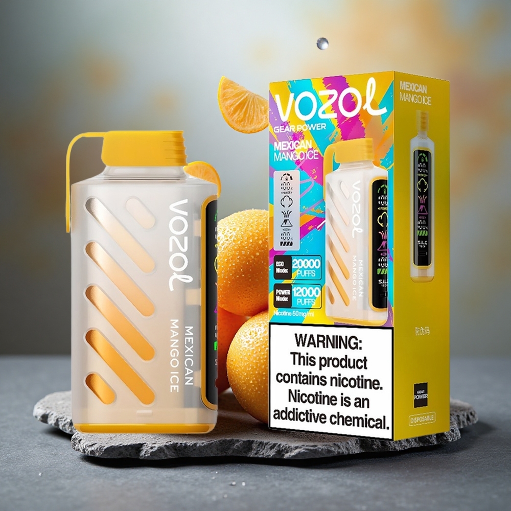 VOZOL Gear Power 20000 Puffs Dual Mesh Disposable Vape Mexican Mango Ice