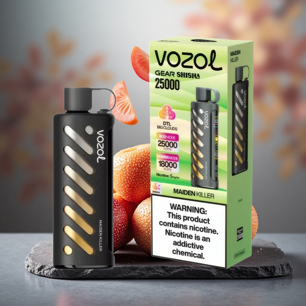 VOZOL Gear Shisha 25000 Puffs Dual Mesh Disposable Vape Maiden Killer