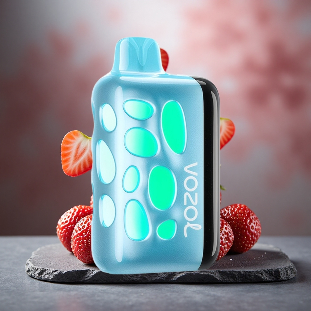 VOZOL RAVE 40000 Disposable Vape Cherry Strawberry Beat-Synced Party Mode