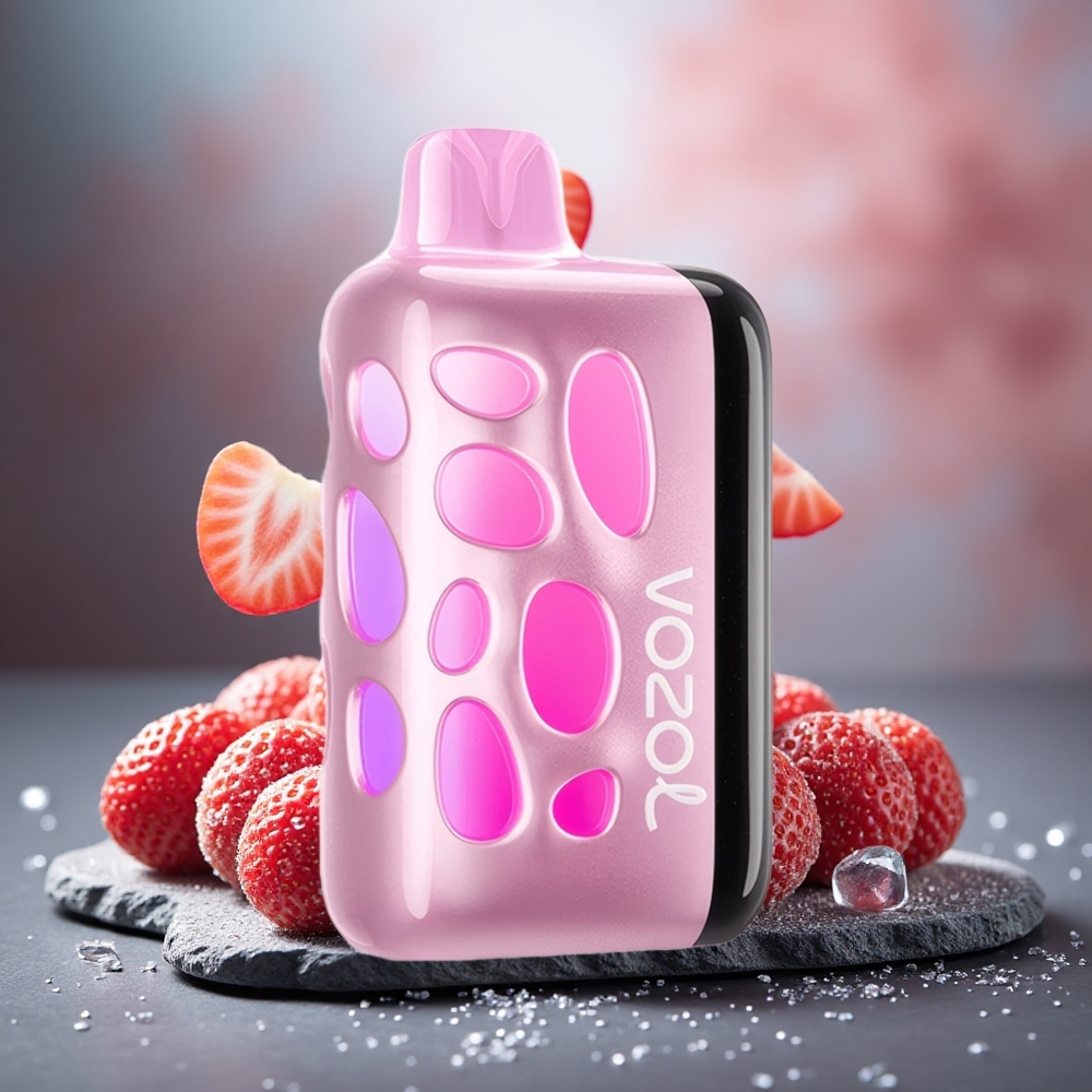 VOZOL RAVE 40000 Disposable Vape Strawberry Ice Beat-Synced Party Mode
