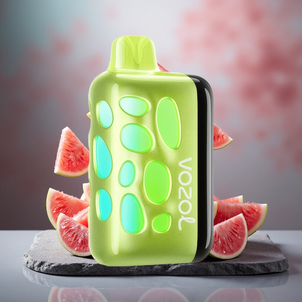 VOZOL RAVE 40000 Disposable Vape Watermelon Bubblegum Beat-Synced Party Mode