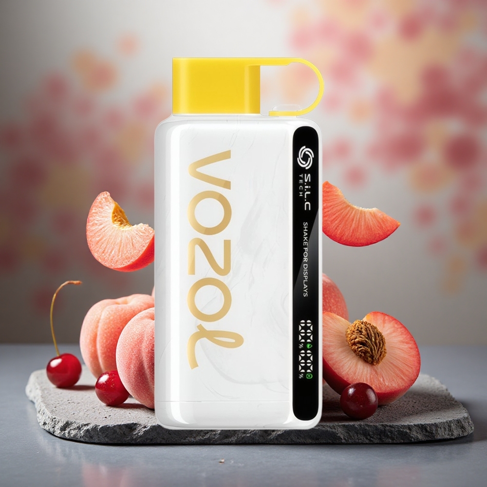VOZOL STAR 9000/12000 Disposable Vape Cherry Peach Lemonade with 650mAh Fast Charge