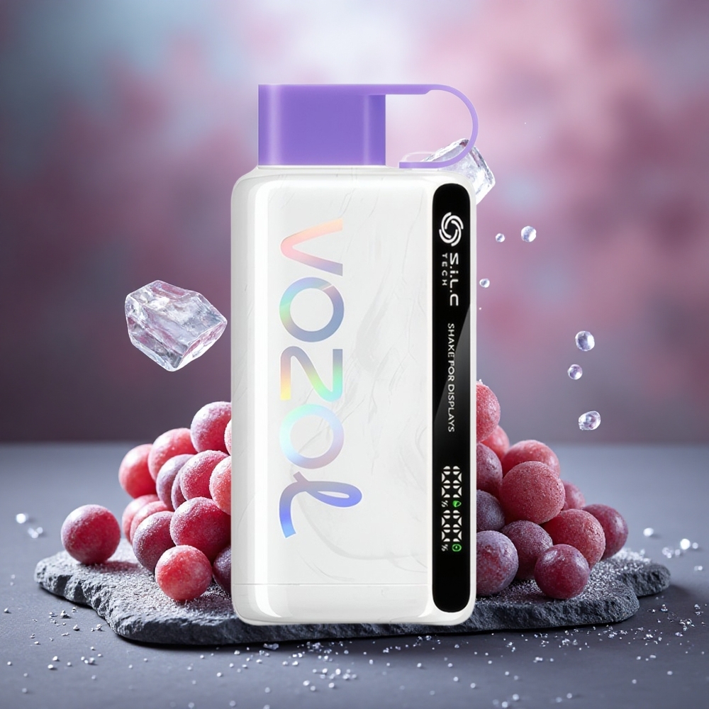 VOZOL STAR 9000/12000 Disposable Vape Grape Ice with 650mAh Battery & S.i.L.C TECH
