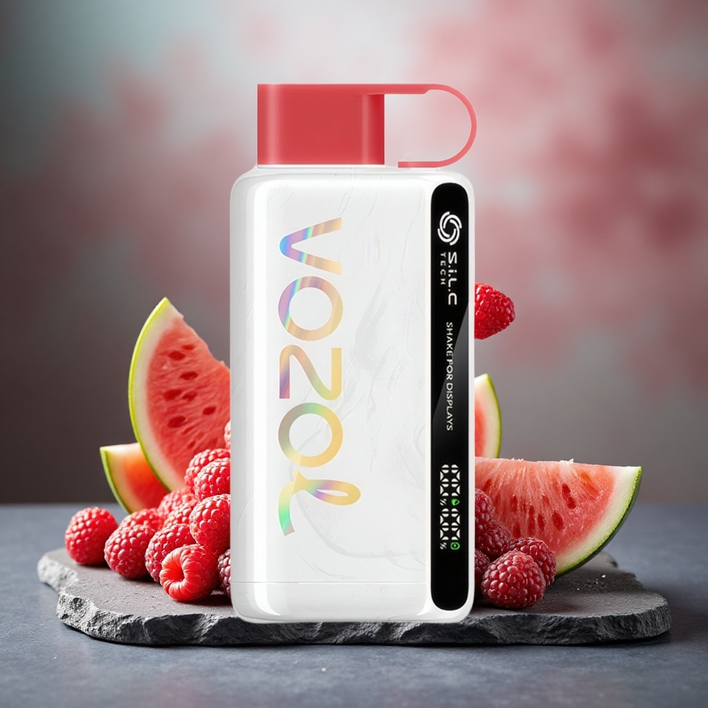 VOZOL STAR 9000/12000 Disposable Vape Raspberry Watermelon with 650mAh & S.i.L.C TECH