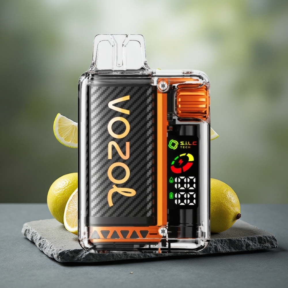 VOZOL Vista 20000 Puffs Rechargeable Disposable Vape Lemon Lime with OLED Screen