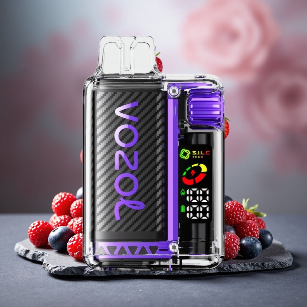 VOZOL Vista 20000 Puffs Rechargeable Disposable Vape Mixed Berries with OLED Screen