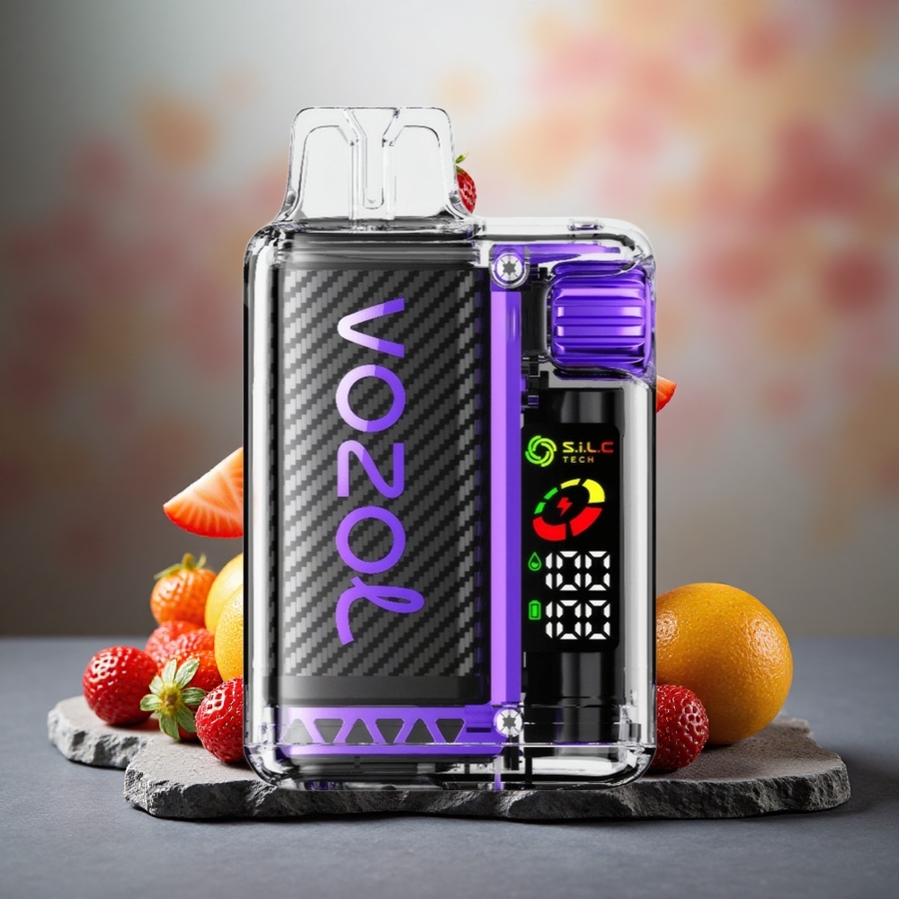 VOZOL Vista 20000 Puffs Rechargeable Strawberry Mango with OLED Screen