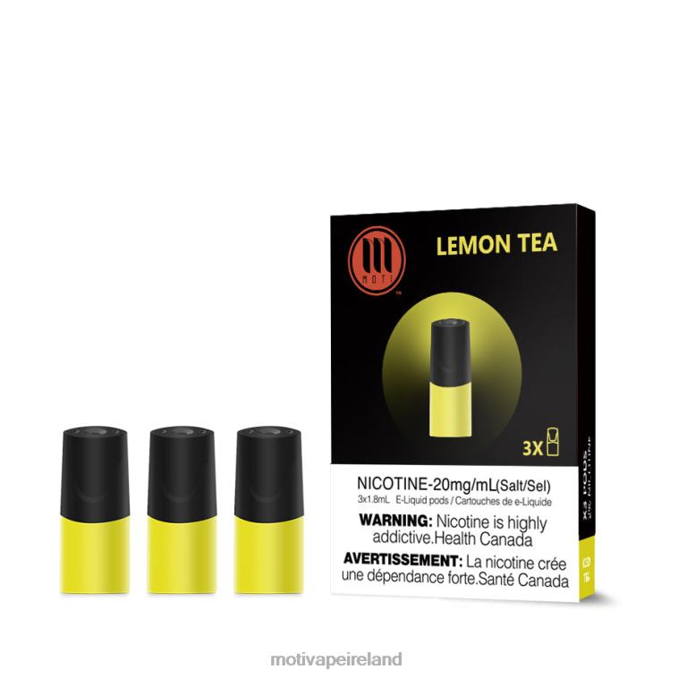 0PR0E101 - Moti vape Ireland Lemon Tea MOTI Classic Pods