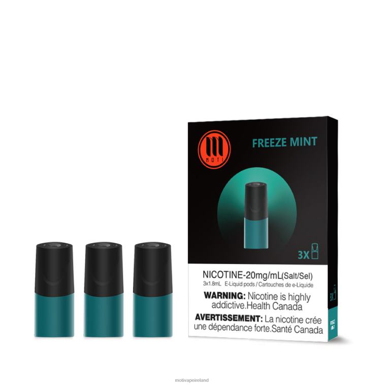 0PR0E105 - Moti vape near me Freeze Mint MOTI Classic Pods