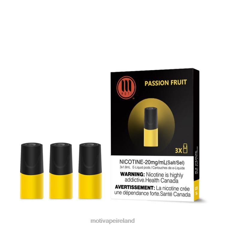 0PR0E109 - Moti vape for sale Passion Fruit Ice MOTI Classic Pods