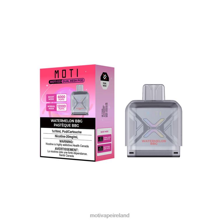 0PR0E92 - Moti vape price Watermelon Bubblegum MOTI Go Pro Disposable Pod