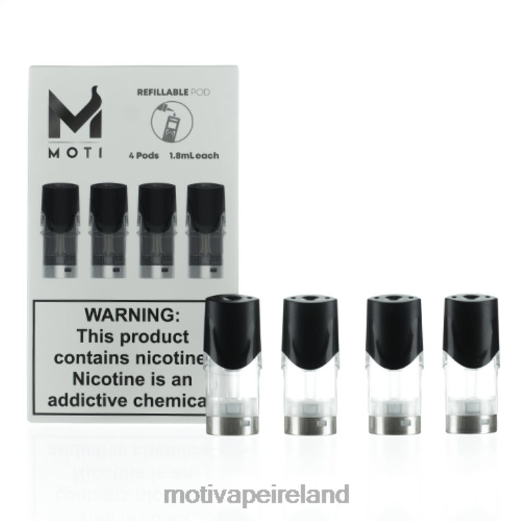 0PR0E74 - Moti vape review (Pack of 4) MOTI Refillable Replacement Pod Cartridges