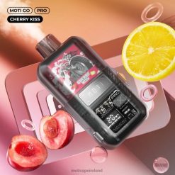 0PR0E15 - Moti vape near me Cherry Kiss MOTI Go Pro Disposable Vape (5%, 12000 Puffs)