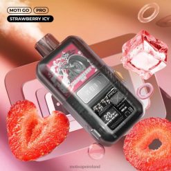 0PR0E22 - Moti vape price Strawberry Icy MOTI Go Pro Disposable Vape (5%, 12000 Puffs)