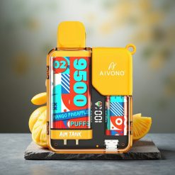 Aivono Aim Tank 9500 Puffs 18ml Mango Pineapple Disposable Vape