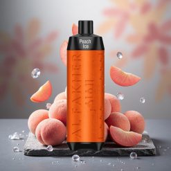 Al Fakher Crown Bar 8000 Crystal USB-C Disposable Vape Peach Ice