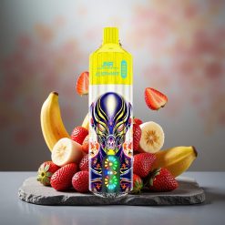 JNR Alien Max 18000 Puffs Dual Mesh Strawberry Banana