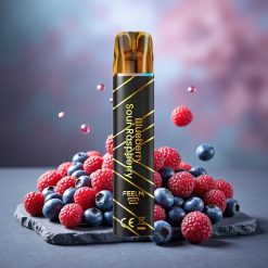 JNR Black&Golden 600+200 Puffs Disposable Vape Blueberry Sour Raspberry 550mAh
