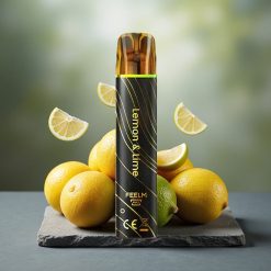 JNR Black&Golden 600+200 Puffs Disposable Vape Lemon & Lime 550mAh