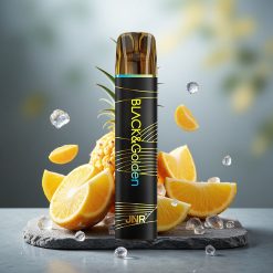 JNR Black&Golden 600+200 Puffs Disposable Vape Pineapple Ice 550mAh