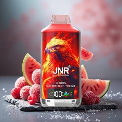 JNR Falcon X 18000 Puffs Dual Mesh Cherry Watermelon Freeze Digital Display