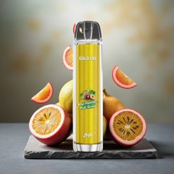 JNR Gold380 6000 Puffs 1500mAh Disposable Vape Kiwi Passion Fruit Guava