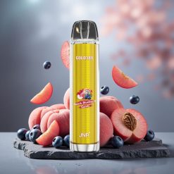 JNR Gold380 6000 Puffs 1500mAh Disposable Vape Peach Blueberry