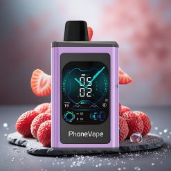 JNR PhoneVape 30000 puffs Disposable Vape Strawberry Ice Turbo Rechargeable