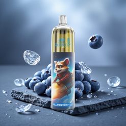 JNR Rocket-X 12400 Puffs Disposable Vape Blueberry Ice with RGB & Type-C