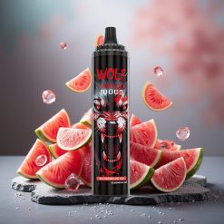JNR Wolf Niplo 10000 Puffs 20ml Watermelon Ice Disposable Vape