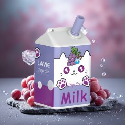 Lavie Milk 7000 Puffs 16ML Disposable Vape Grape Ice